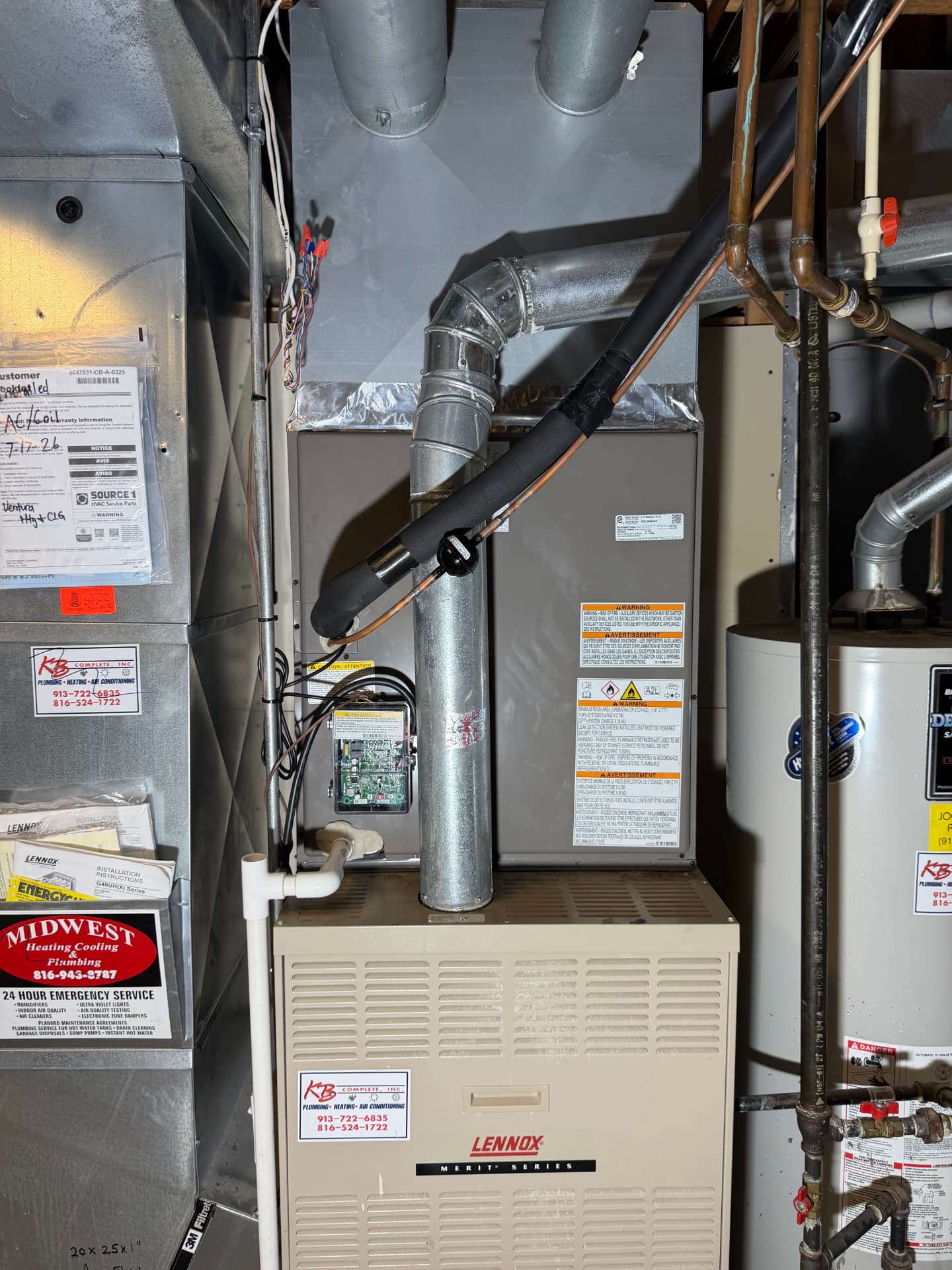Furnace and coil service by Alvizo Heating & Cooling in Lee's Summit, MO